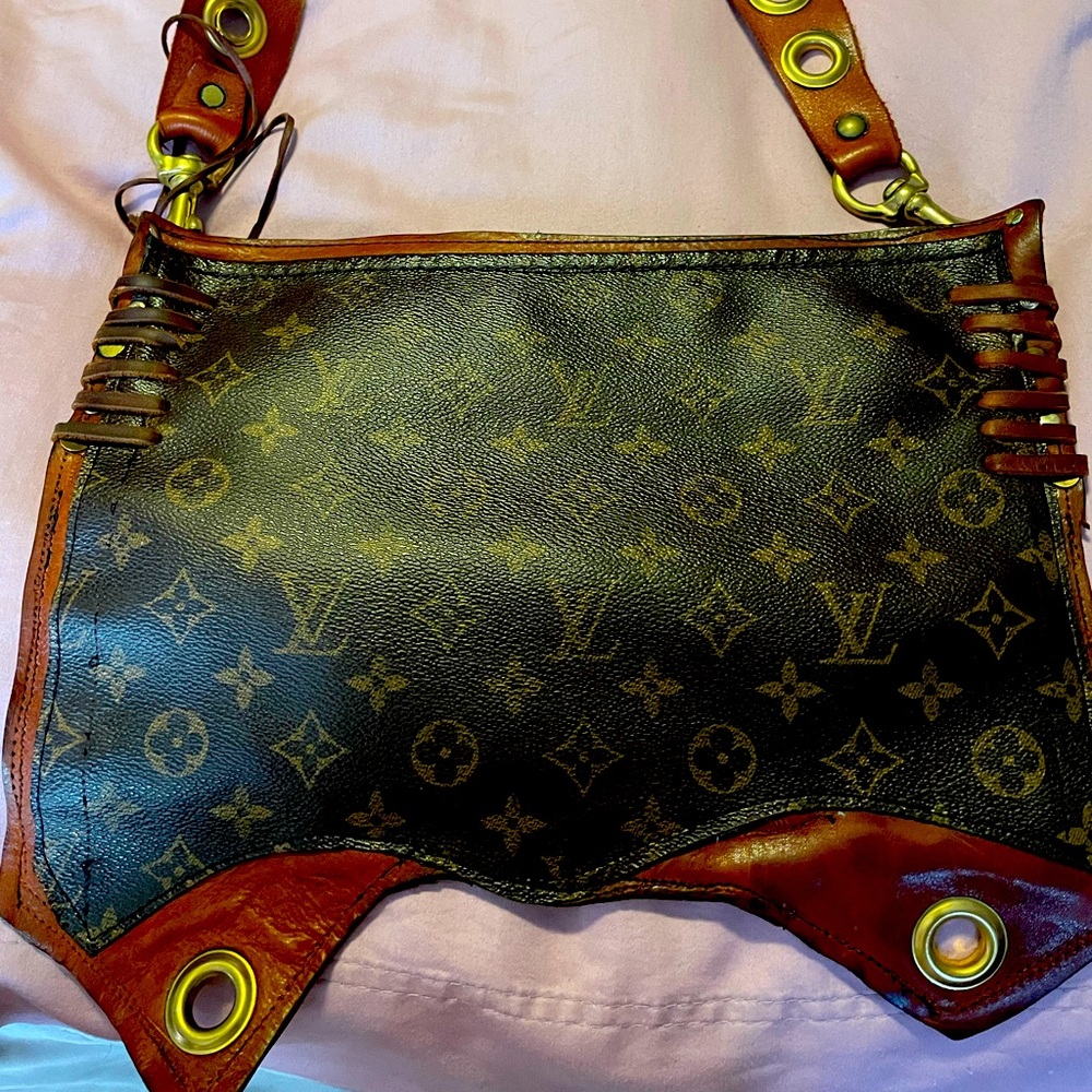 Louis Vuitton revamped boutique bohemian style leather bag